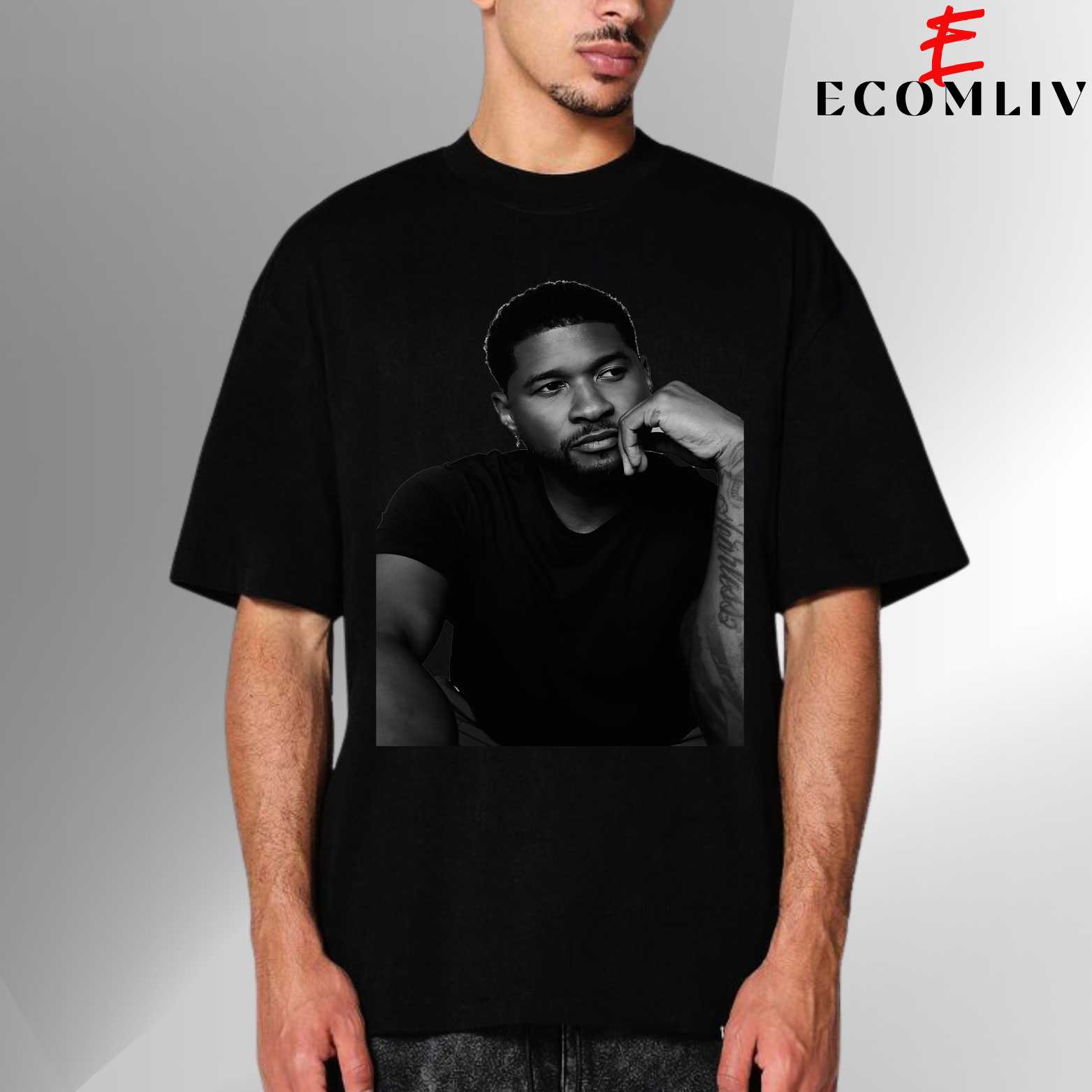 Usher Vintage T-Shirt, Retro 90s R&b Tee, Unisex Music Top